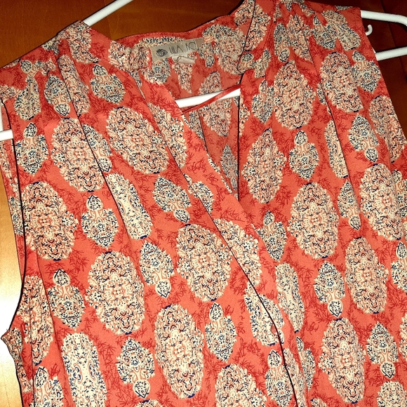 Lila Rose Peachy Pink Sleeveless Dress - Picture 11 of 14